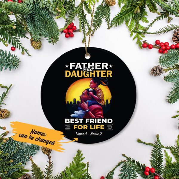 Personalized Bwa Dad Best Friend For Life  Ornament