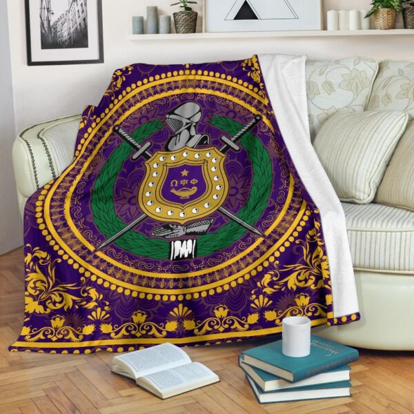 Greek Life Blanket ?C Omega Psi Phi Blanket